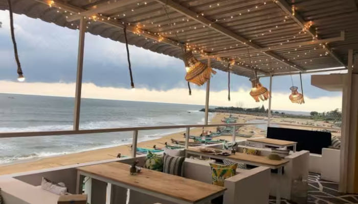 Experience gourmet dining with stunning seascapes at the Beach Deck