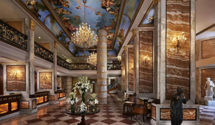 This luxurious boutique hotel in the Lutyens Delhi offers locals and travelers a unique culinary retreat