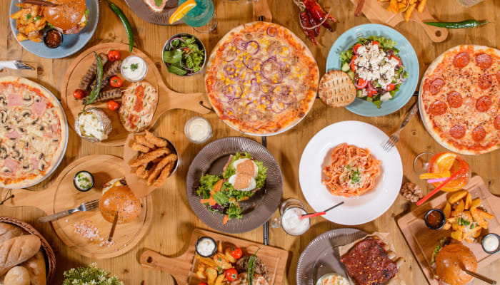 From American to Pan-Asian, tantalize your taste buds with world cuisine