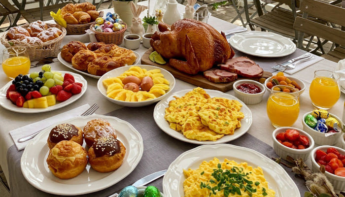 Nothing says Easter like a table full of food and your favourite people, and here’s where to find it