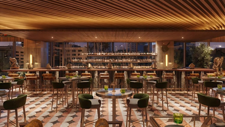 Where cinematic glam meets global plates in the heart of Mumbai