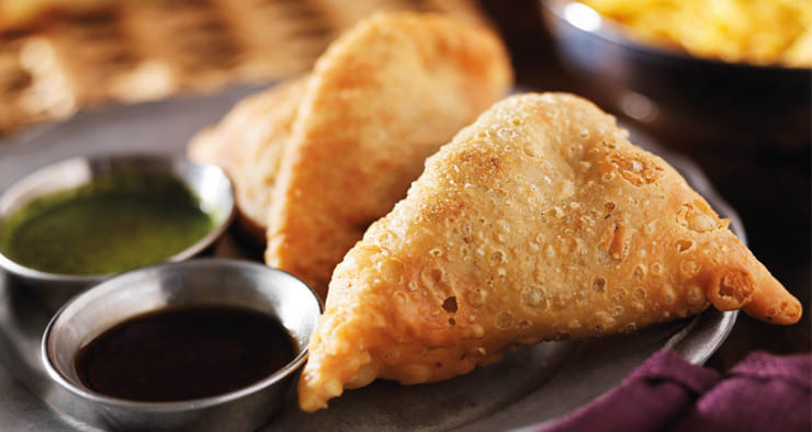 Samosas, sandwiches & a Sexy Anda