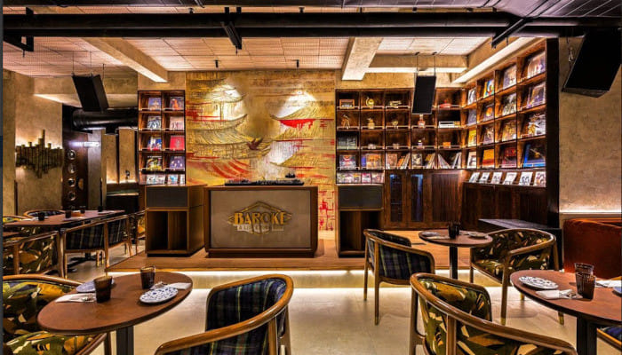 A one-of-a-kind bar where music spins on vinyl and the flavours sing