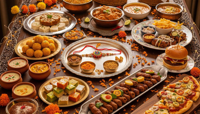 Because nothing says sibling love like a table full of favourites