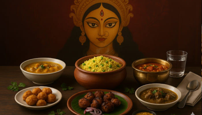 Celebrate the spirit of Pujo at restaurants serving Bengali classics and world cuisines in a festive ambiance