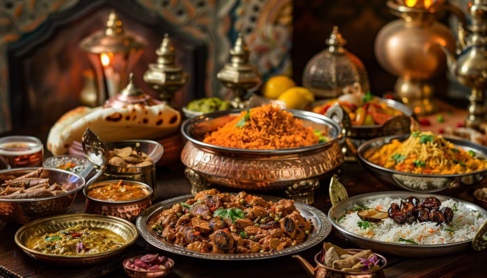 Five tables, endless festive indulgence