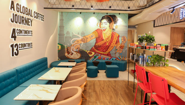 Because the coffee menu here goes well beyond the usual café favourites