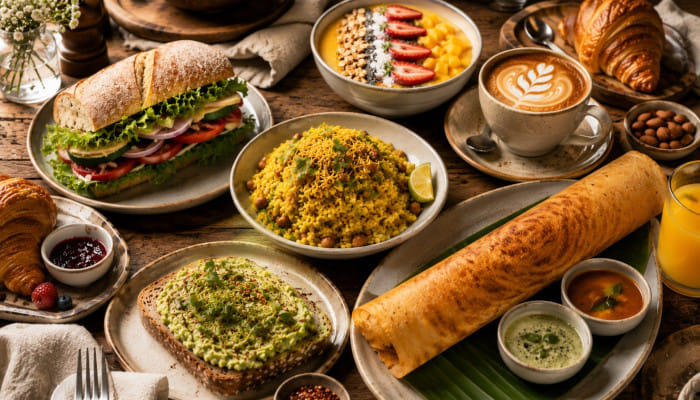 From fluffy pancakes to comforting South Indian fare, these Pink City spots have it all