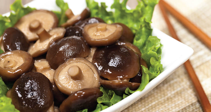 Five most commonly used mushrooms in Indian restaurants