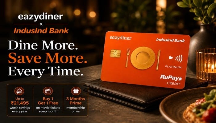 A dining-first credit card that brings exclusive savings, rewards and UPI convenience to every meal