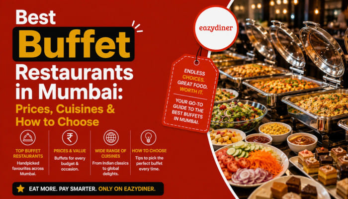 A guide to Mumbai's most generous spreads, featuring live counters, regional favourites, and global flavours