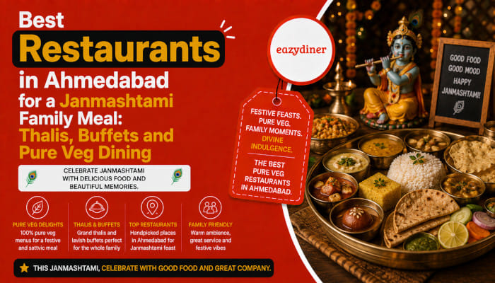 Celebrate janmashtami over delicious vegetarian feasts