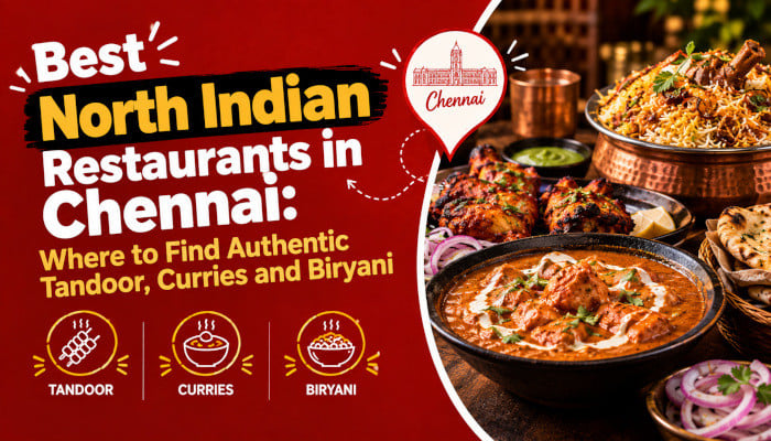 A guide to five North Indian restaurants in Chennai, with dishes, cost for two and how to book