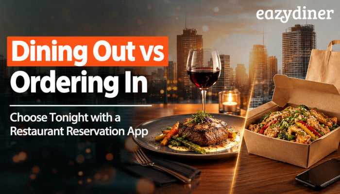 Dining Out vs Ordering In: Choose Tonight with a Restaurant Reservation App