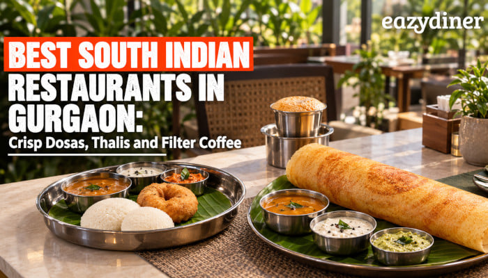 Dosa dreams in the Millennium City: five Gurgaon restaurants for dosas, thalis, Kerala and Chettinad plates and filter coffee, from Cyber Hub to Sohna Road