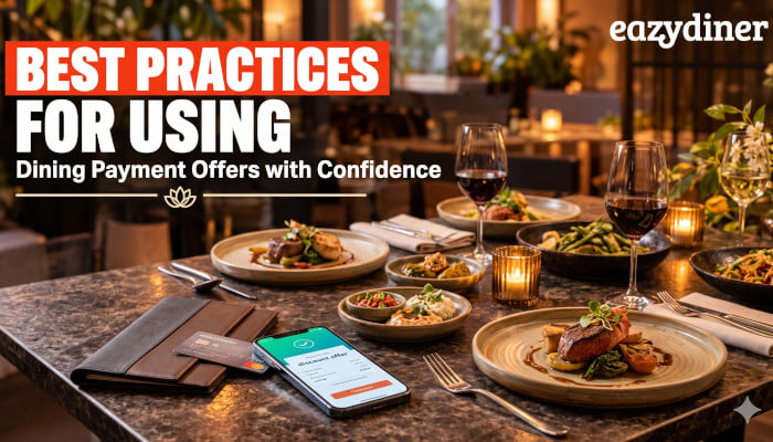 From credit cards to UPI and wallets, here’s how to read the fine print, book your table on EazyDiner and walk out with the saving you planned for