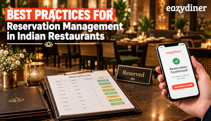 Best practices for reservation management in Indian restaurants