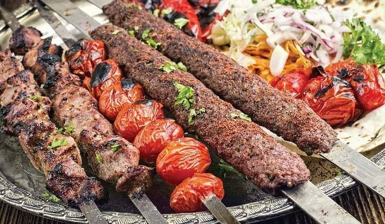 Different kinds of mouth-watering kababs