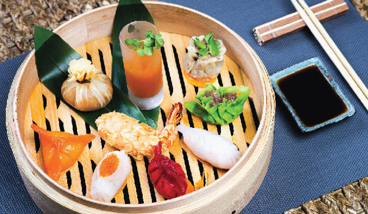 5 different kinds of dim sums