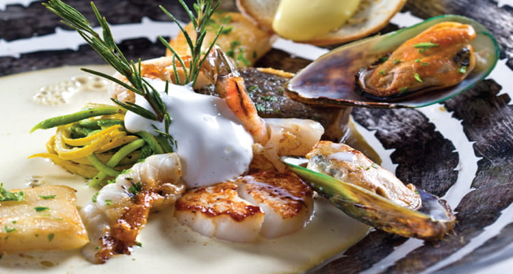 Relish classic dishes from France