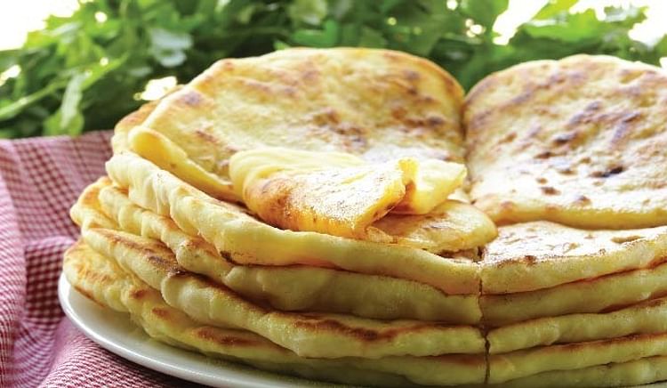 Different varieties of the popular flatbread - Paranthas