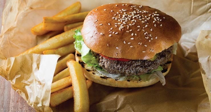 Versions of the hamburger in India