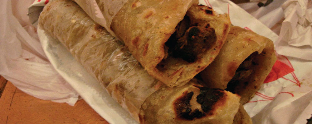 Kolkatta's best rolls- Nizams/Hot Kathi Rolls