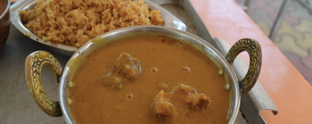 parsi food at dorabjee and sons in Pune