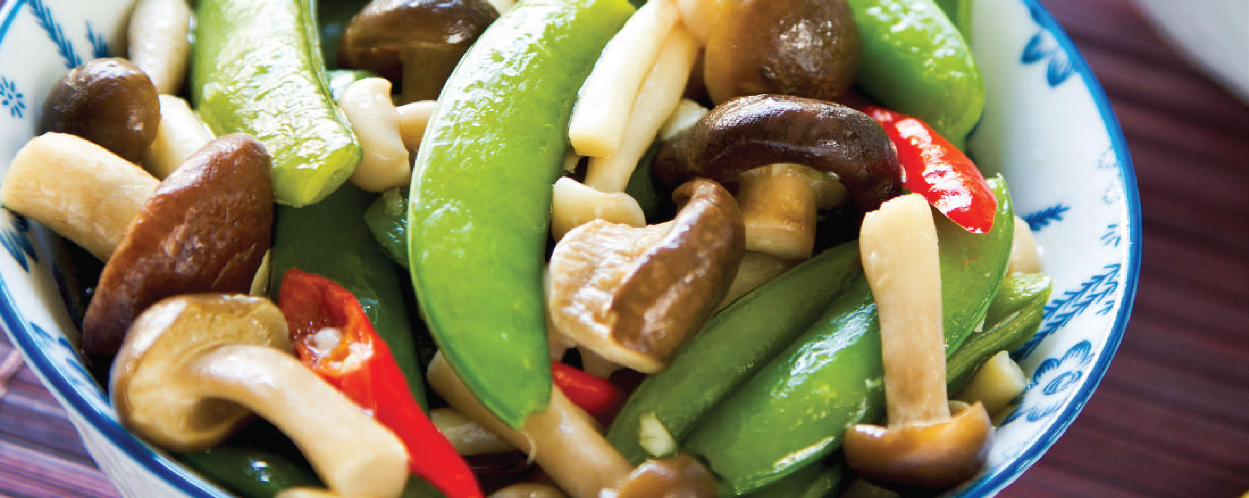 Explore the vegetarian side of Asian Cuisine
