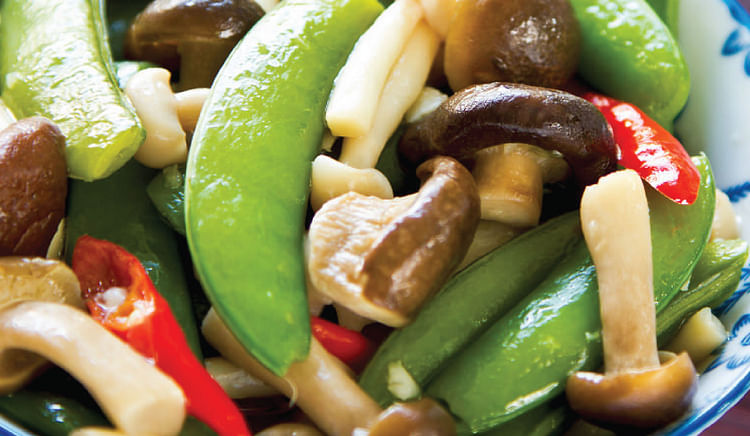 Vegetarian take on international cuisine