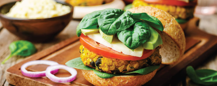 Veggie burgers that delight