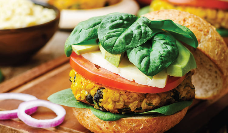 Veggie burgers that delight
