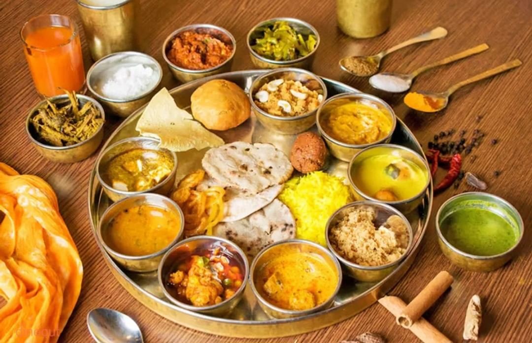 Ghoomar Traditional Thali