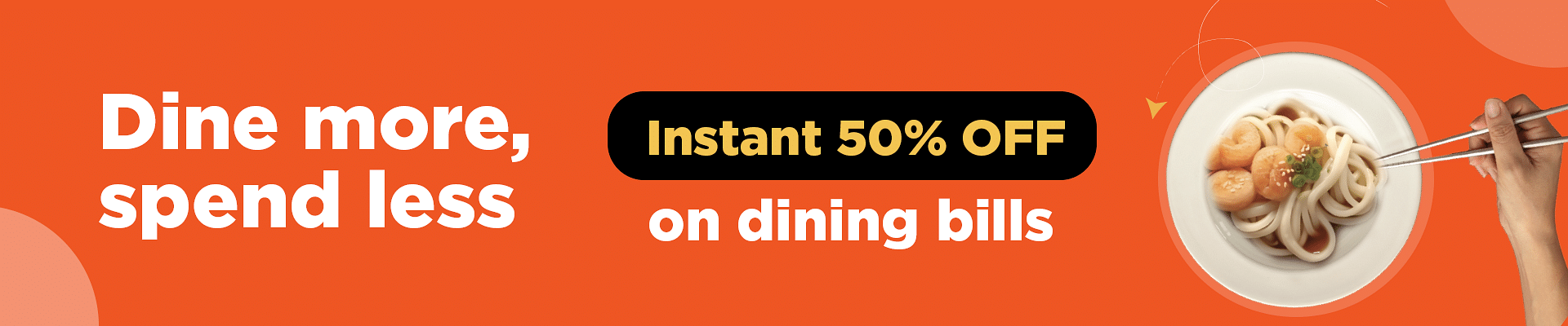 EazyDiner Banner