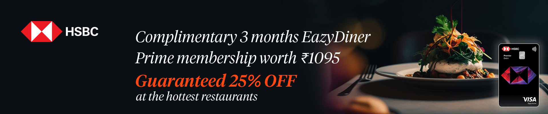 EazyDiner Banner