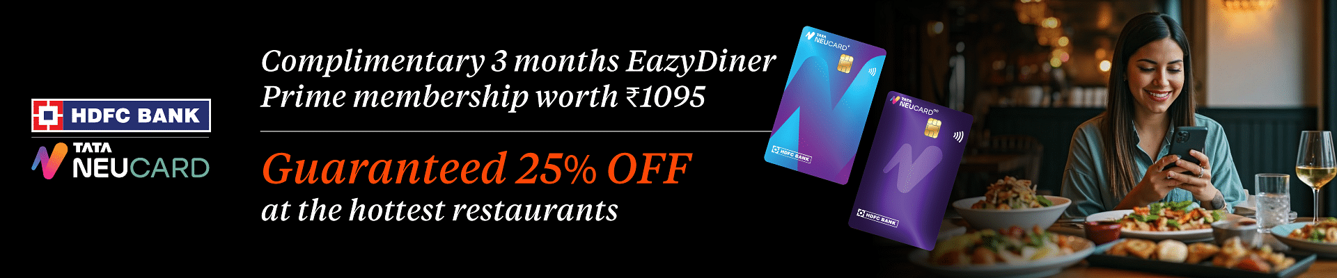EazyDiner Banner