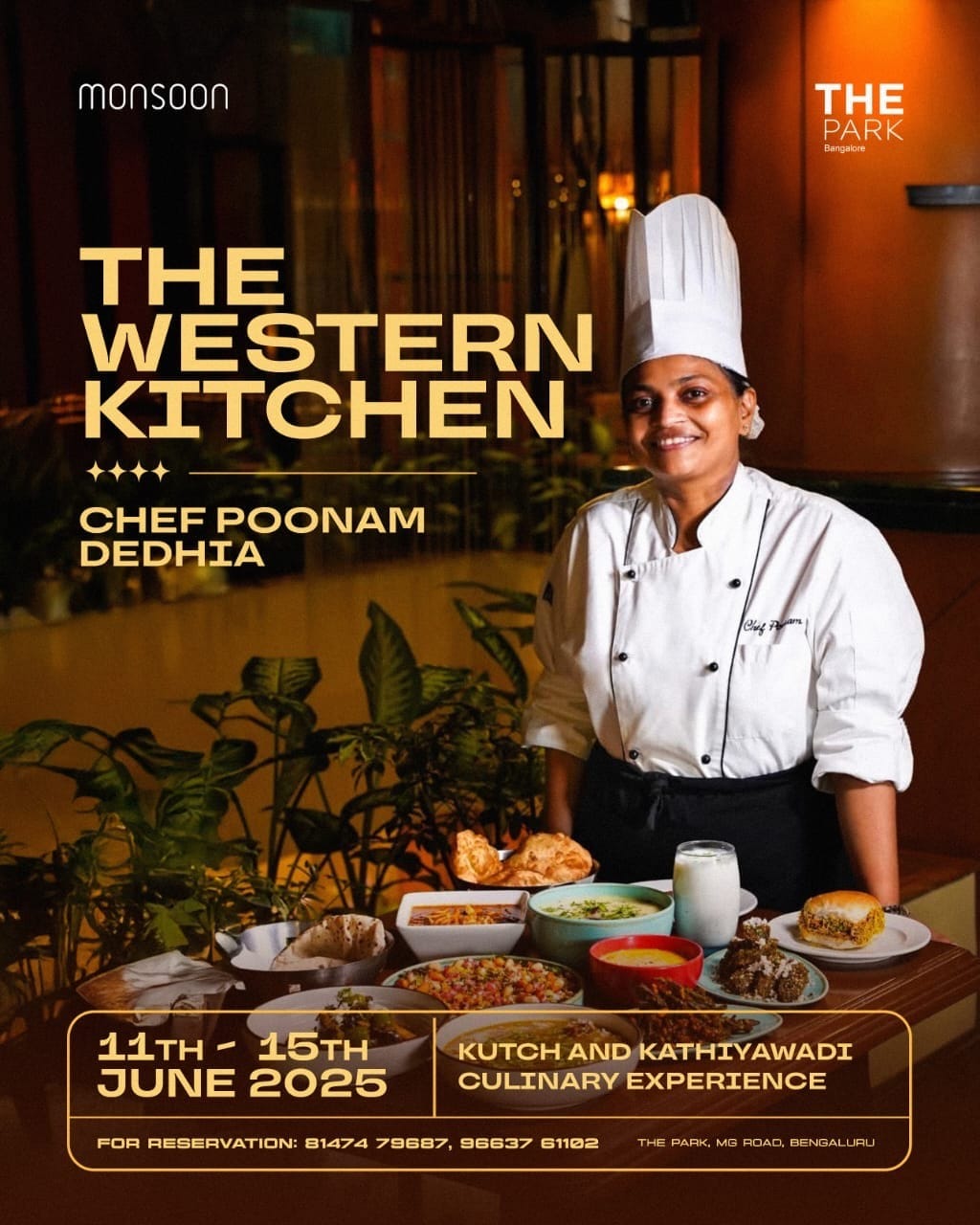 Dining Experience for Two at Monsoon, Bengaluru — Special menu