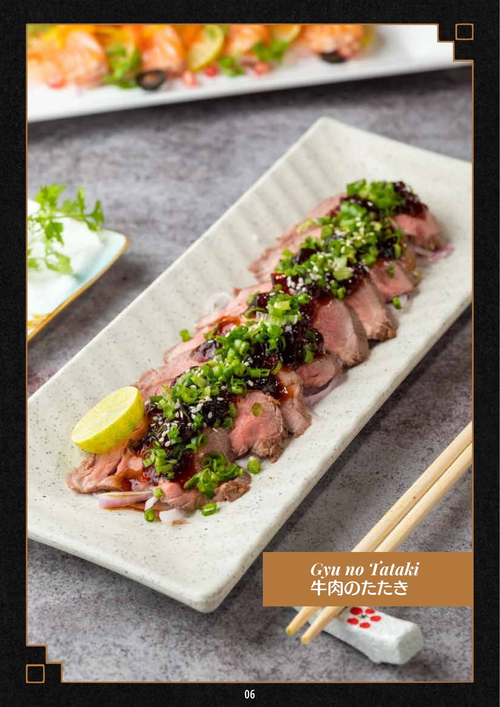 Dining Experience for Two at Matsuri, Bengaluru — Food menu