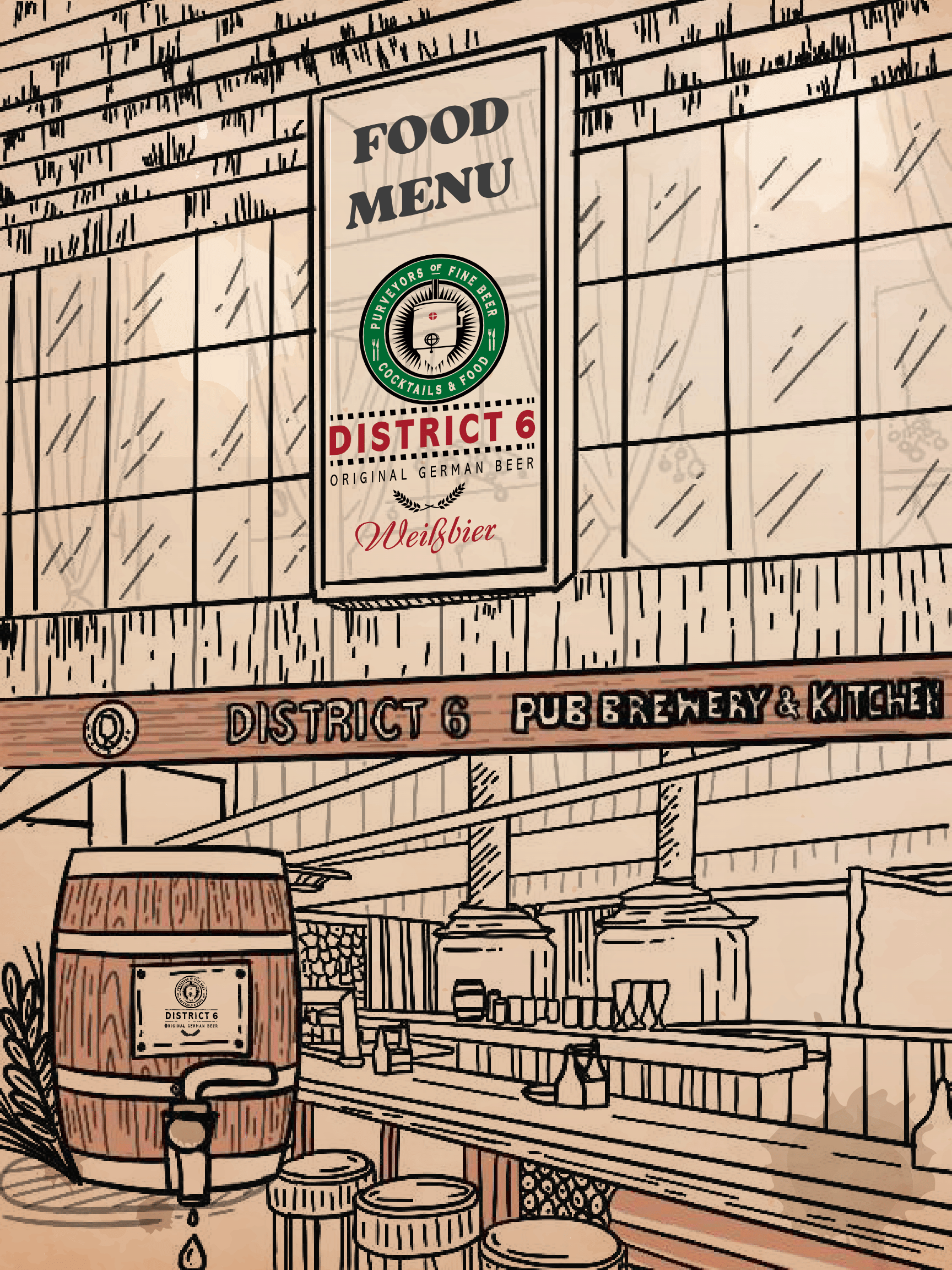 Dining Experience for Two at DISTRICT 6, West Bengaluru — Food menu