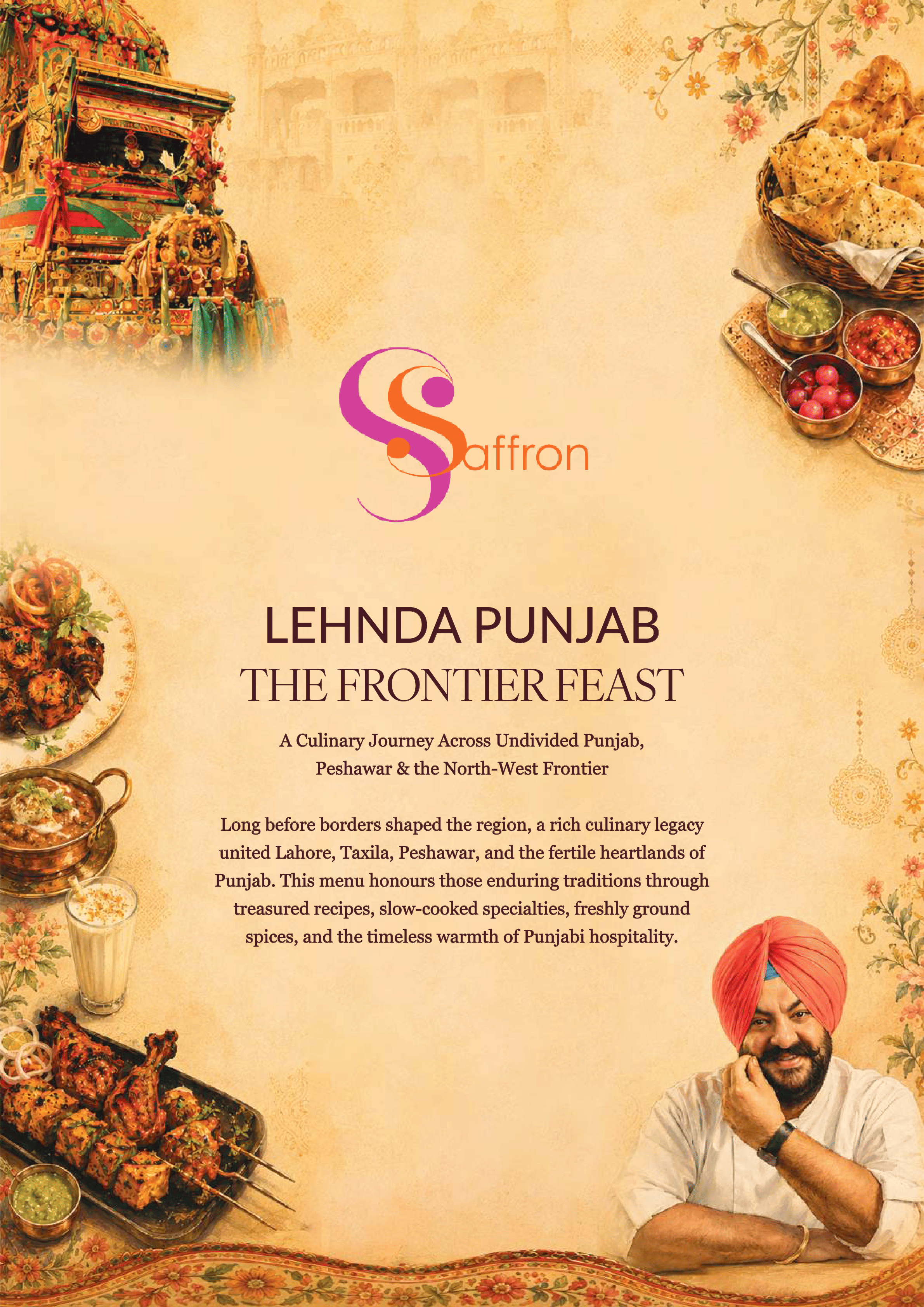 Dining Experience for Two at Ssaffron, Shangri-La Bengaluru — Special menu