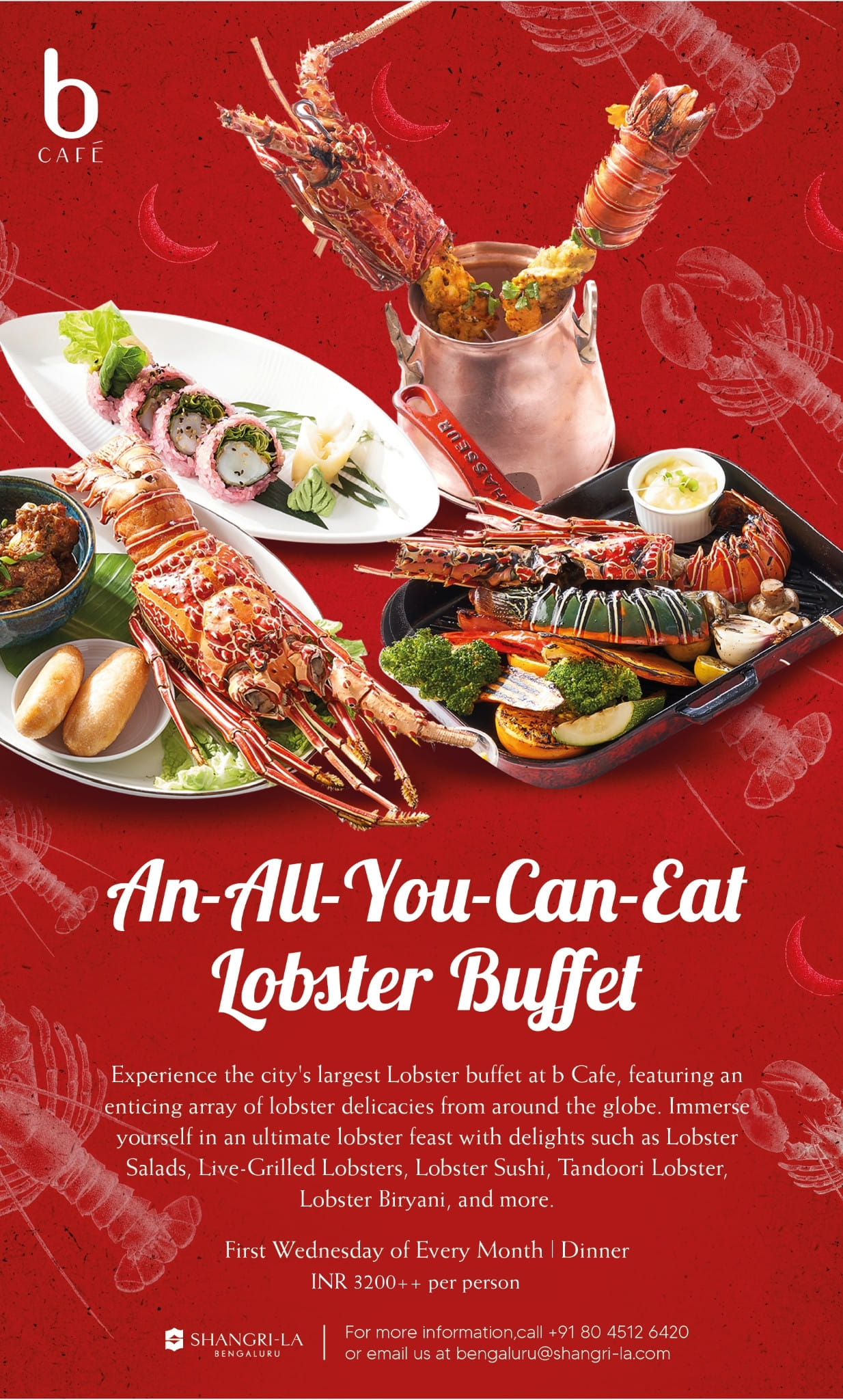 Dining Experience for Two at The Best Buffet in a Hotel, Shangri-La Bengaluru — Special menu