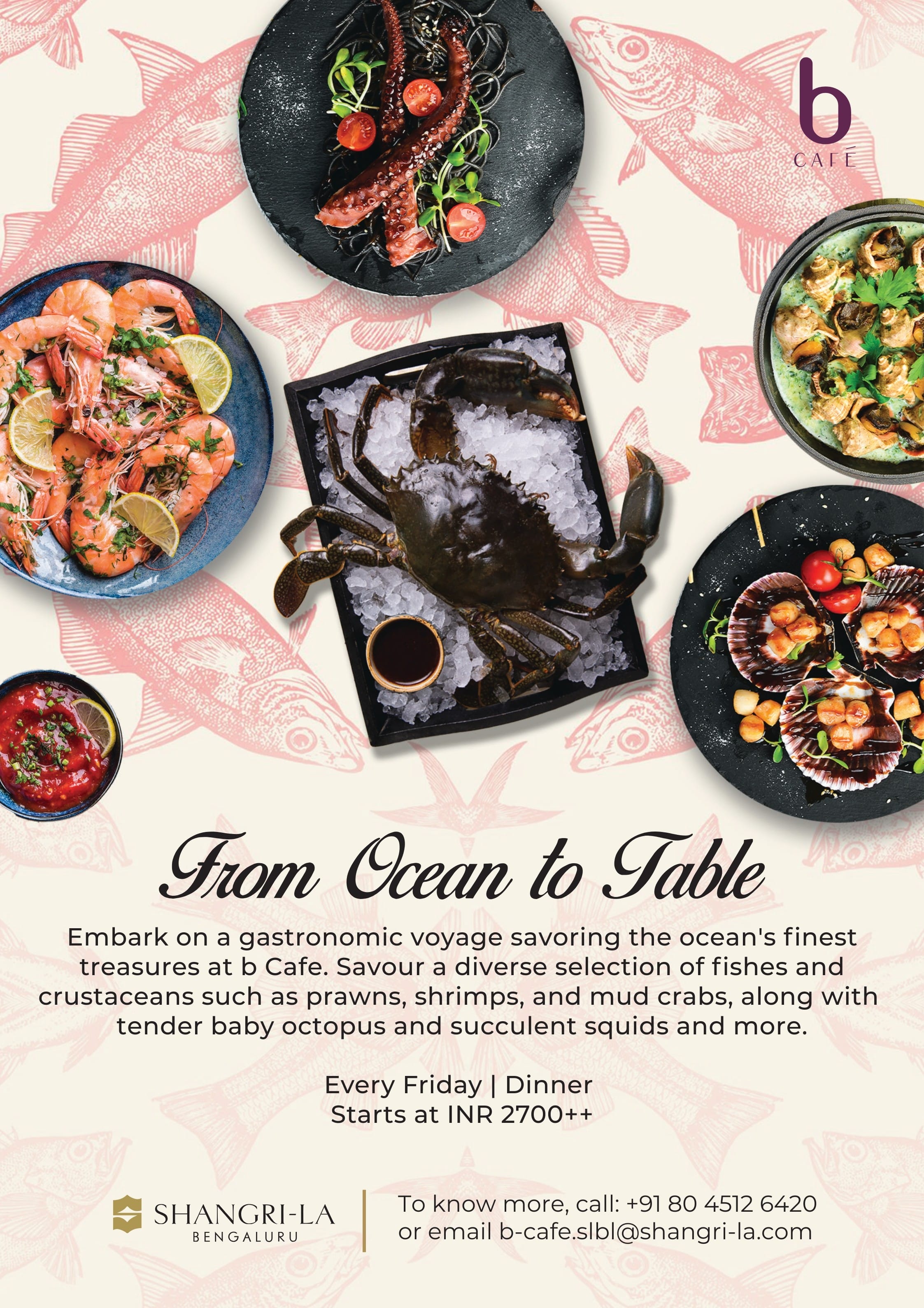 Dining Experience for Two at The Best Buffet in a Hotel, Shangri-La Bengaluru — Special menu