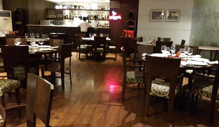 Menu of Oh! Calcutta, Silver Spring Arcade, Science City Area