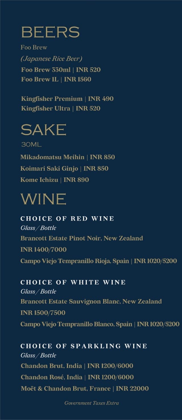 Dining Experience for Two at KOKO, South Mumbai — Special menu