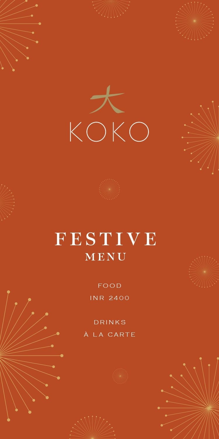 Dining Experience for Two at KOKO, South Mumbai — Special menu