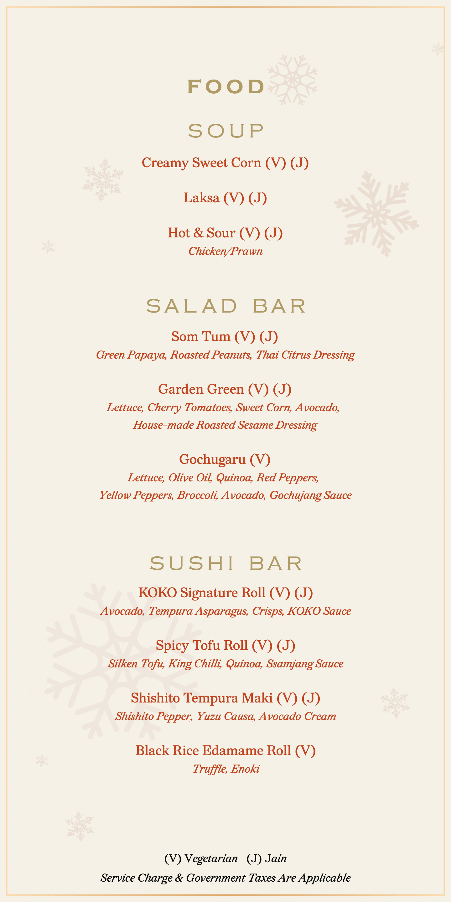 Dining Experience for Two at KOKO, South Mumbai — Special menu