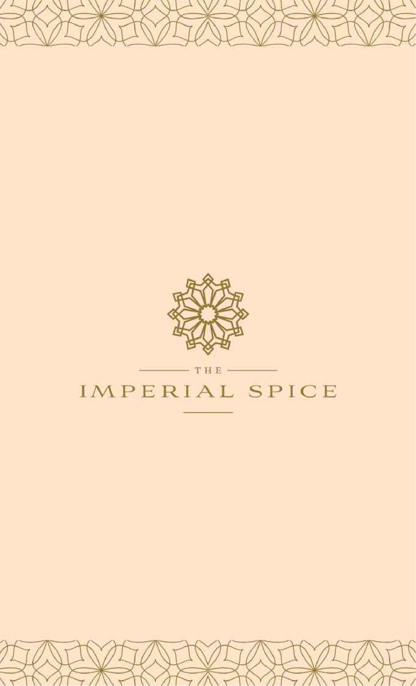 Dining Experience for Two at The Imperial Spice, Central Delhi — Food menu