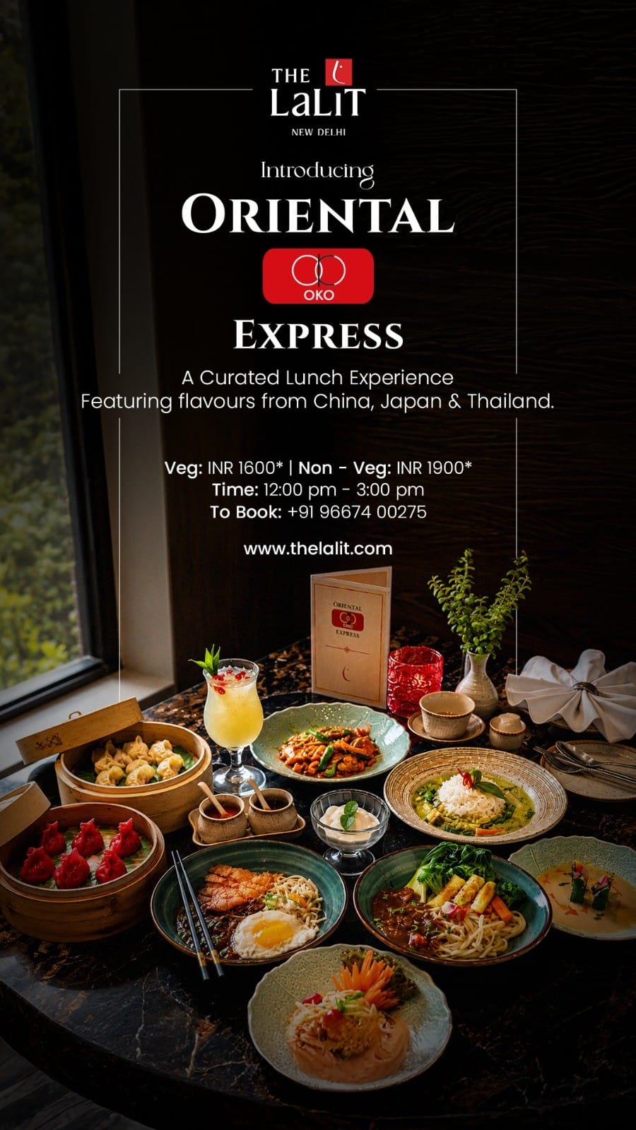Dining Experience for Two at OKO, New Delhi — Special menu