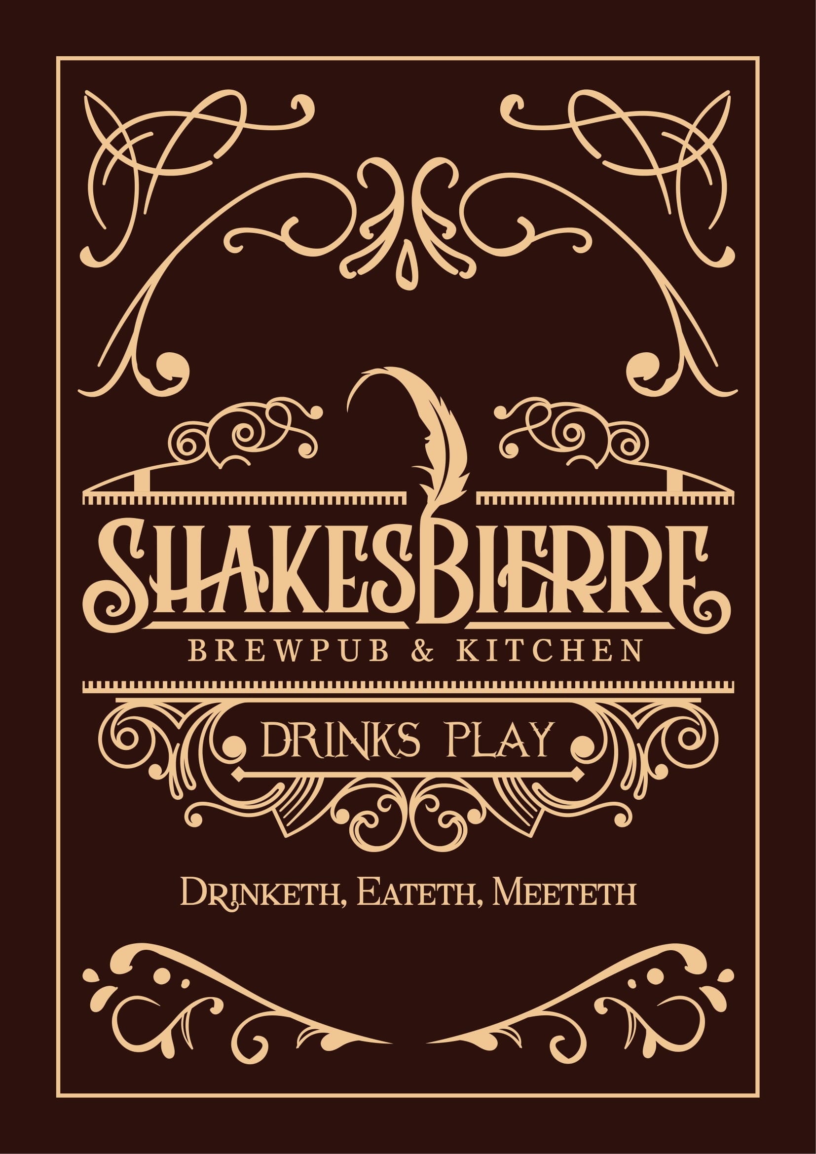 Dining Experience for Two at ShakesBierre, Central Bengaluru — Beverages menu