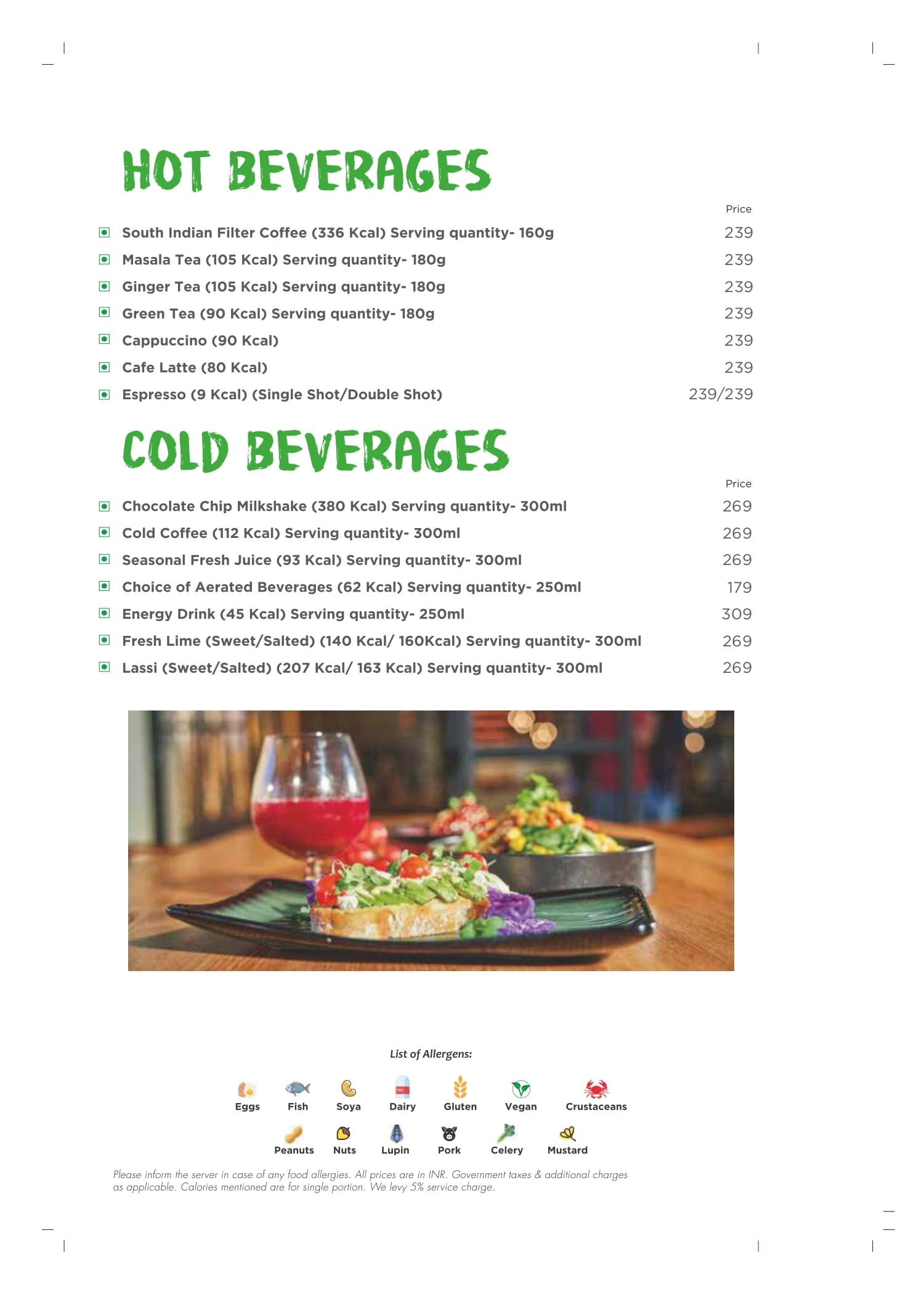 Dining Experience for Two at Spice It, Ibis New Delhi Aerocity — Food menu